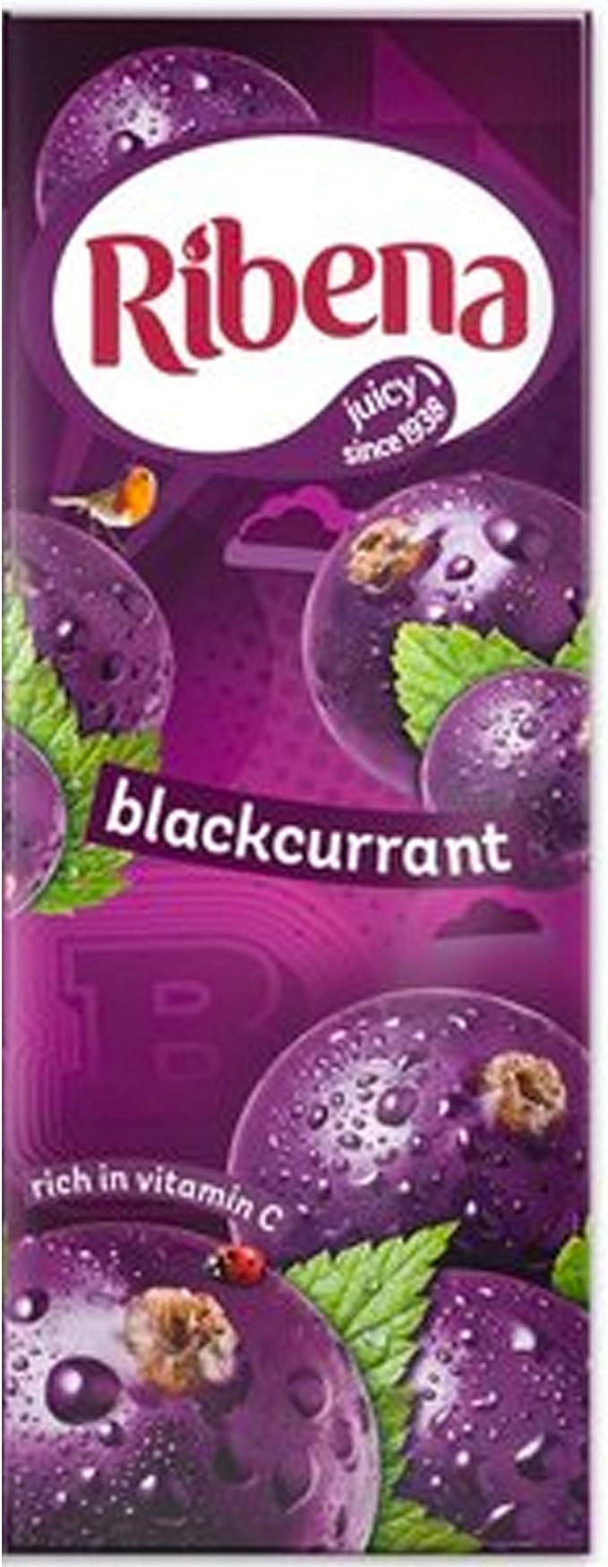 8 x 250ml Blackcurrant Vitamin C Juice Box Tasty Drink Amazon.co.uk