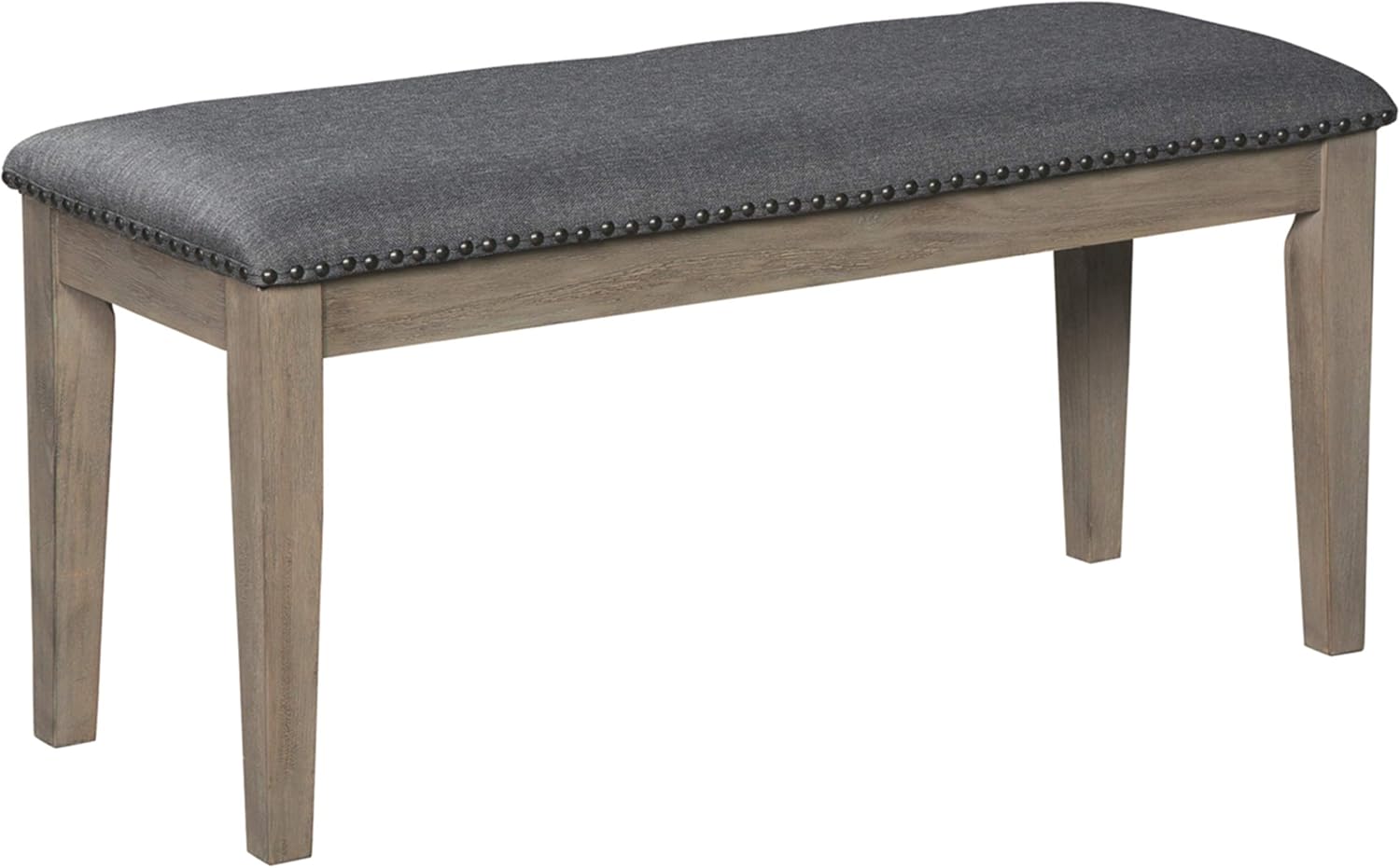 Signature Design by Ashley Aldwin Dining Room Bench, Gray - Table & Chair Sets