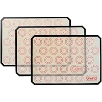 Silicone Macaroon Mat (16.5" x 11.6", Black)