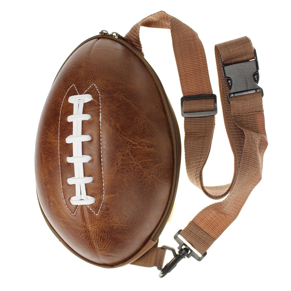 INFMETRY American Football Style Small Sling Bags for Kids Men Boys