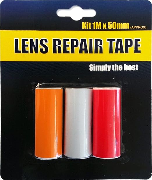 Front Van Car Fog Tail Light Unit Broken Glass Repair Tape Best Repair