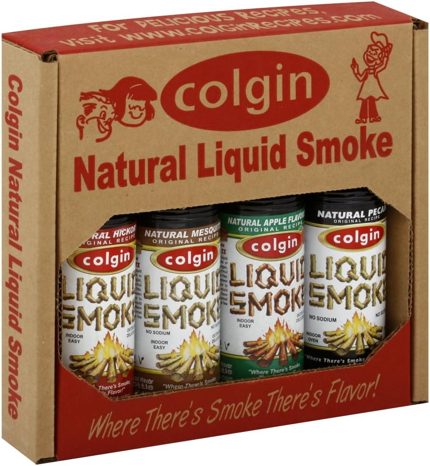 Colgin, Liq Smoke Astd Gft Bx, 4 OZ (Pack of 6)