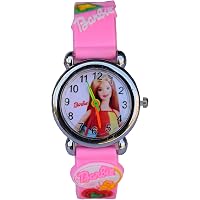 TCT(R-TM) Beautiful Barbie Amazing Looking Party-Fashion Wear Analog Round Dial Watches for Girls