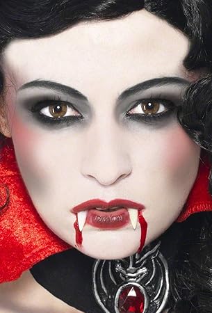Halloween Vampir Spezialeffekte Fx Make Up Gesichtsbemalung Kostum Set Amazon De Spielzeug