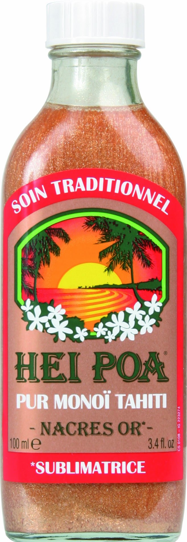 Hei Poa Traditional Monoi Oil (Nacres Or)