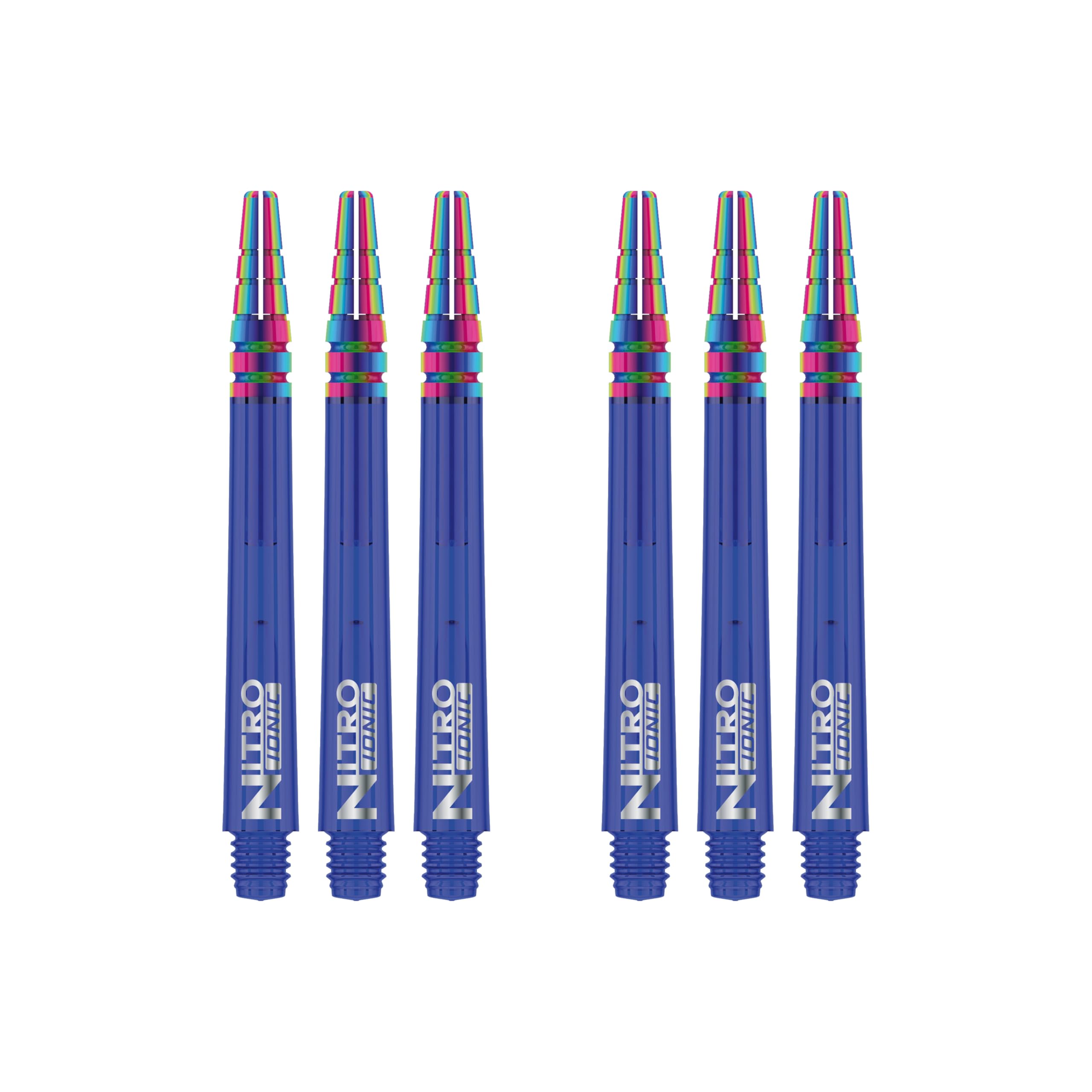 RED DRAGON Nitrotech Ionic Medium Stems - Blue - 2 sets per pack (6 Stems in total)