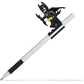 IQ LEGO Gel Pen with Batman Minifigure - Black Gel Pen (52864)