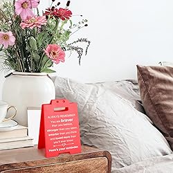 Motivational Decor Gifts You are Braver Than You