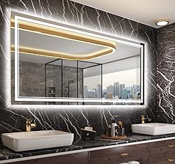 ISTRIPMF 72 x 32 Inch LED Mirror for Bathroom with