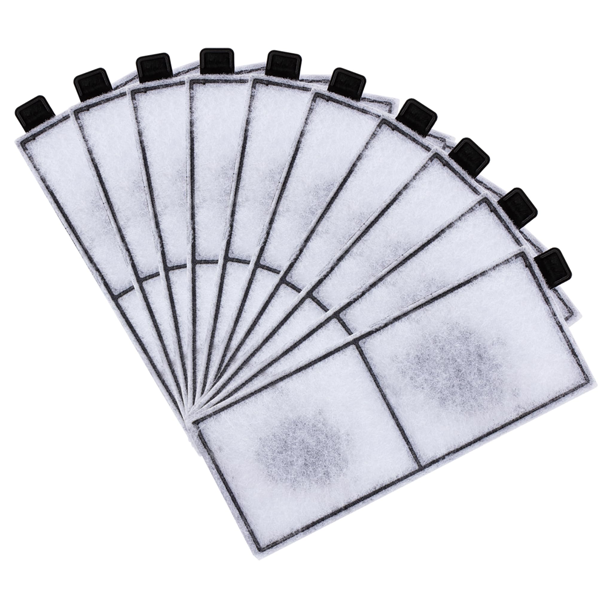 Photo 1 of hygger 10-Pack Replacement Aquarium Carbon Filter Cartridges for HG-959 Filter
