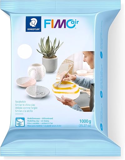 Staedtler FIMO Air Basic 1 kg White - Air-Drying Modelling Clay