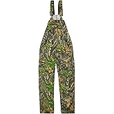 Mossy Oak Cotton Mill 2.0 Camo Hunting Bibs, Uninsulated Camo Overalls for Men