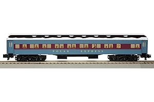 Lionel 644132 American Flyer The Polar Express Add-On Coach Car, O Gauge, Blue, Red, White, Black