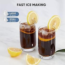 DUMOS Fast & Quiet Ice Maker for Countertop – 9