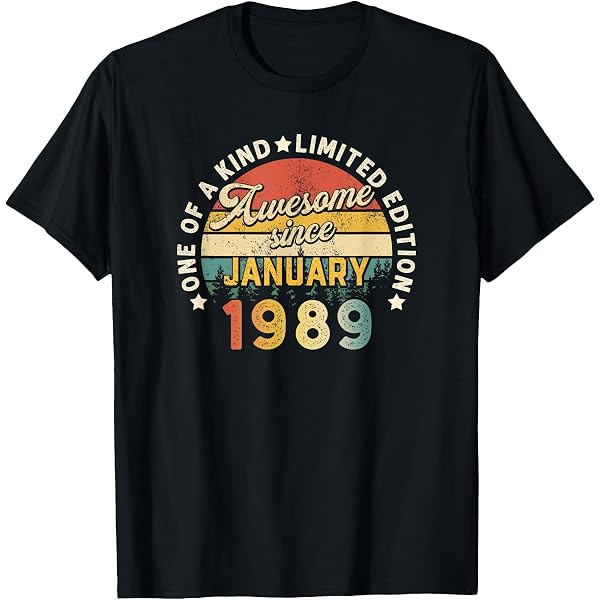 1984 Vintage Birthday Shirt For Men - Custom Year Built In - 40th Birthday Gift Idea