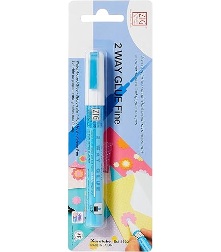 EZONE 6PCS Scrapbook Quick Dry Glue Pens Adhesive Glue Pens Crafting - View #14