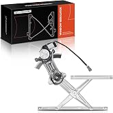 A-Premium Front Driver Side Power Window Regulator with Motor (2-Pin) | Compatible with Ford Mustang 1994-2004