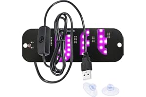 FXIAOY Pink Light Sign for Car Windshield with Suction Cups, USB Switch Cable