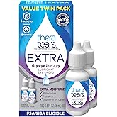 TheraTears Extra Dry Eye Drops, Twin Pack, 2 Bottles x 0.5 fl oz (Pack of 1)