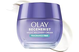 Olay Night Cream for Face, Anti-Aging Face Moisturizer for Women - Fragrance-Free Skin Care, Gift for Women, Anti-Wrinkle, Exfoliate - Triple Collagen Cream, Niacinamide, Pro-Vitamin B5, 1.7Oz