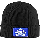 ZHYSQY Funny Knitted Beanie Hats Warm Beanies Hip Hop Hat Casual Winter Hats Skull Knit Hat Cap for Men Women Black