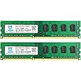 Motoeagle 8GB Kit (2X4GB) 2RX8 PC3-10600U DDR3 1333MHz DIMM RAM 4GB DDR3 10600 PC3 1333 UDIMM CL9 1.5V 240-Pin Desktop Memory