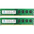 Motoeagle 8GB Kit (2X4GB) 2RX8 PC3-10600U DDR3 1333MHz DIMM RAM 4GB DDR3 10600 PC3 1333 UDIMM CL9 1.5V 240-Pin Desktop Memory