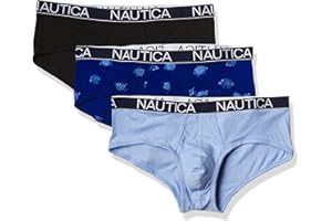 Nautica mens Classic Cotton Stretch Multipack Briefs