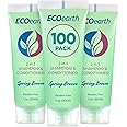 EcoEarth - Travel Size Shampoo Conditioner - 2-in-1, Spring Breeze, 1 fl oz, 100 PK - Revitalizing & Refreshing Conditioning 