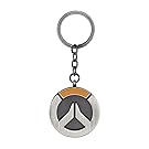 JINX Overwatch Logo Metal Key Chain for Video Game Fans (Metallic, One Size)