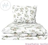 Baby Comfort 2 Piece Bedding Set 80x70 cm Duvet Cover & Pillowcase Safari 12M+ view 6
