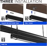 Barrina T5 Black Light 10W 1ft UK Plug Linkable Magnetic Aluminium view 6
