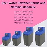 BWT WS455 Hi Flow Electronic Water Softener 10 Litre Blue Block Tablet Salt view 5