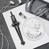 Faber-Castell Stream Quick-Set Compass Black Stone 174530 Ø340 mm view 6