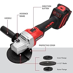 Angle Grinder Cordless for Milwaukee 18V