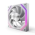 Asiahorse Nyota A14 140mm PC Case Fan – High-Efficiency Cooling, Customizable ARGB Lighting, Adjustable 800-1800 RPM PWM Control, Ultra-Quiet <29 dB Fluid Dynamic Bearings, Stylish Aesthetic RGB Fans