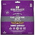 Stella & Chewy's Freeze-Dried Raw Cat Dinner Morsels - Premium Pork Recipe with 98% Responsibly-Sourced Meat & Organs - Natural Grain-Free Cat & Kitten Food - Made in USA - 18 oz