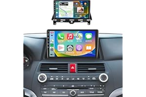 PODOFO 8Core 4G 64G 5GhzWiFi Radio for Honda Accord 8th 2008-2013,Android 13 Car Stereo with 10.1inch 1280X720P QLED Touch Screen Wireless Carplay Android Auto DSP 46EQ Bluetooth5.0 GPS FM/RDS Backup Camera