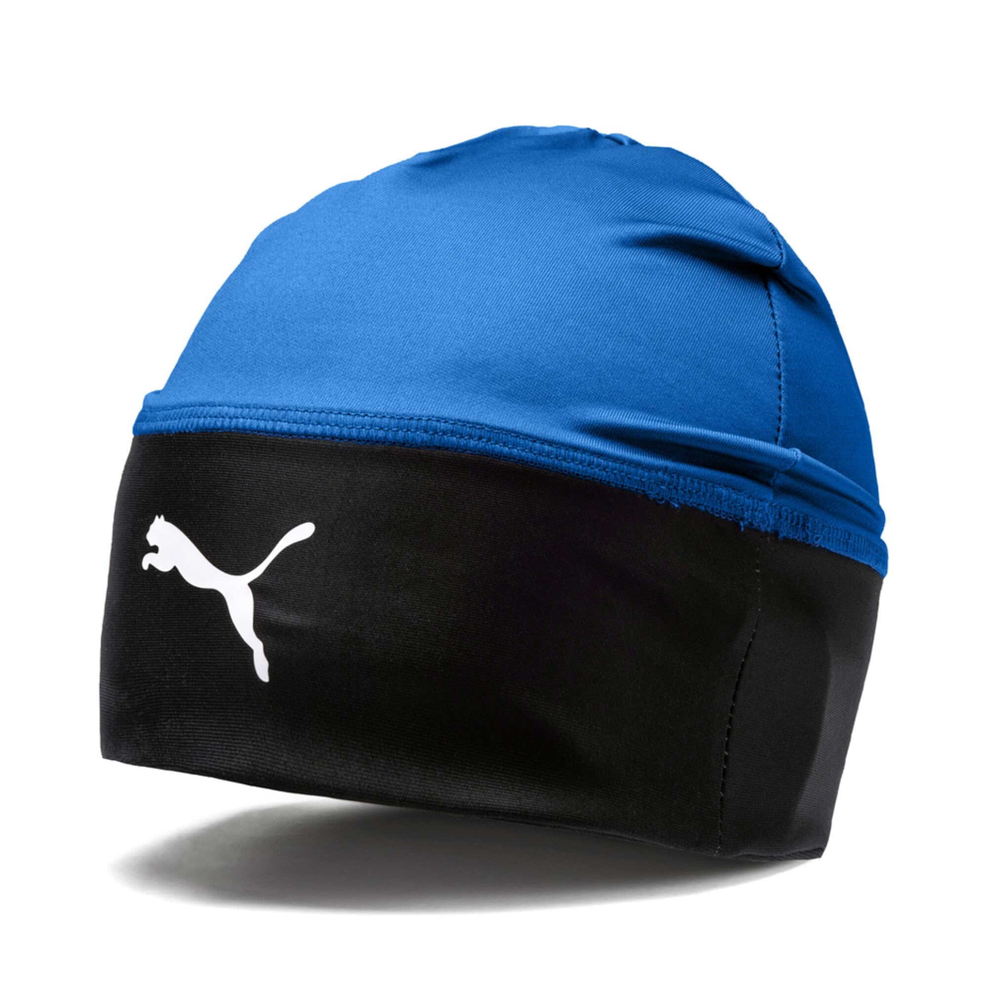 PUMA Liga Beanie Hat, Electric Blue Lemonade Black, One Size