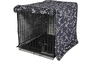 Molly Mutt Dog Crate Cover, Rocketman, Medium, 30"x21"x24"