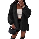 ATHMILE Womens Fall Oversized Cardigan Sweaters Long Lantern Sleeve Knit Open Front Lightweight Winter Fashion Clothes 2026
