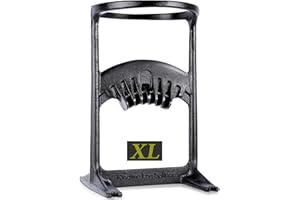 COICOTTC Kindling Splitter XL, One-Piece Kindling Log Splitter, Heavy Duty Cast Iron Firewood Kinding Splitter, Dia. 10.2",18Lbs.