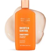 Thanks To Nature Smooth and Control Conditioner, Anti-Frizz, 16.9 fl oz | With Vegan Keratin, Panthenol, Vitamin E and Marula Oil, Detangles and Smooths, Cruelty Free, Paraben Free, All Hair Types