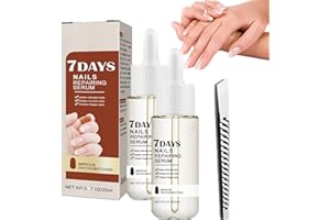 UIRPK 7 Days Nail Growth and Strengthening Serum,Nail Growth And Strength Serum,Nail Serum For Growth and Strength,Nail Serum Repair Essence (2X 20ML)