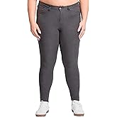 YMI Women's Hyperstretch Skinny Work Casual Mid-Rise Pants