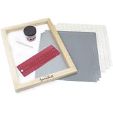 Speedball Beginner Screen Printing Craft Vinyl Kit, Use with Cutting Machine to Easily Print Custom T-Shirts and Home Decor
