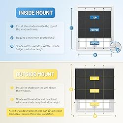 Motorized Blinds with Remote, [Free Solar