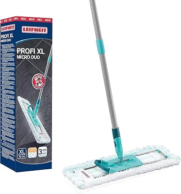 Bodenwischer Profi XL, Fußklick-System, Wischmopp 42 cm, waschbar