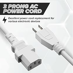 THE CIMPLE CO 3 Feet - 3 Prong AC Power Cable for