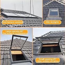 Skylight Roof Window, Sloped Flat Roof Lighting